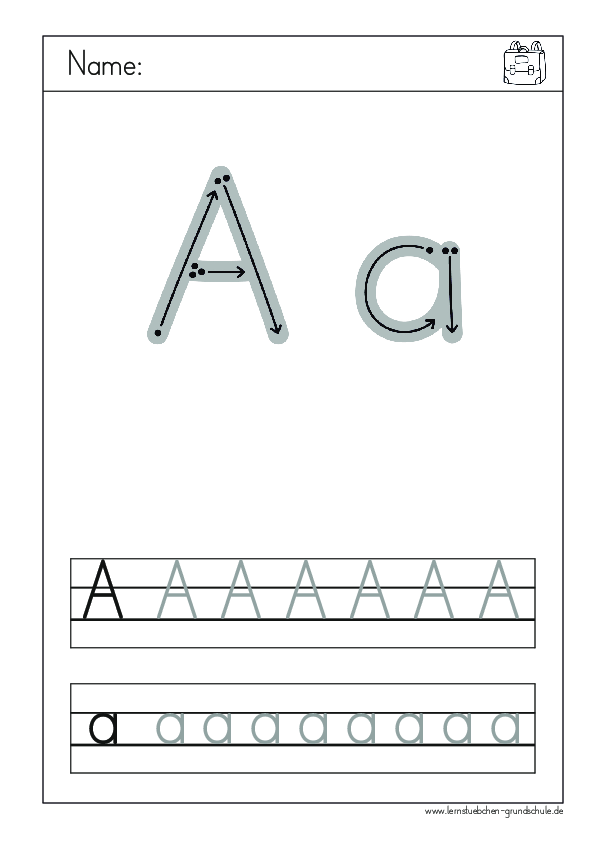 8 Schreibblätter zum a - A DS.pdf